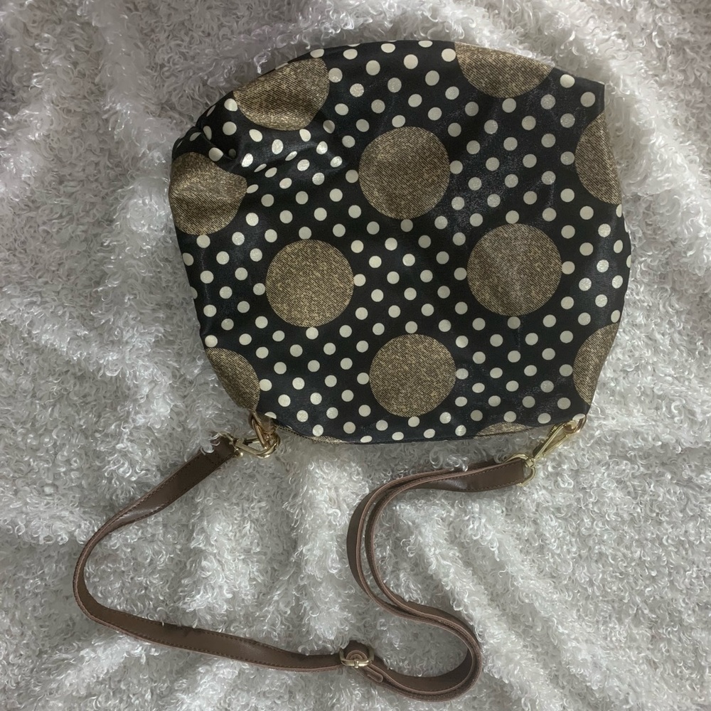 Wilson Leather Polka Dot Crossbody